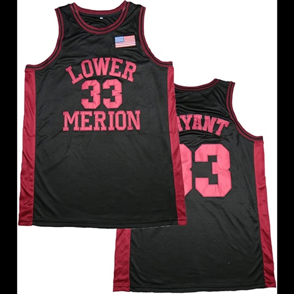 Kobe Bryant Other - NEW Kobe Bryant Lower Merion High School Jersey Multiple Sizes Stitched Mesh